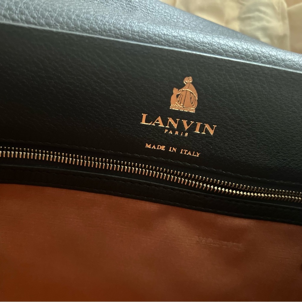 Lanvin NWOT Leopard print pony hair leather bag - Picture 12 of 12